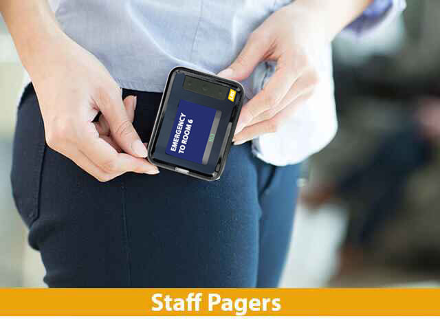 emergency call staff pagers